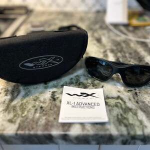 NEW Wiley X XL-1 Advanced Safety Glasses, Black, Protective Ear Wear